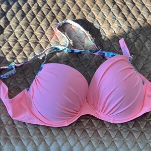 Peach Women's Padded Bikini Top